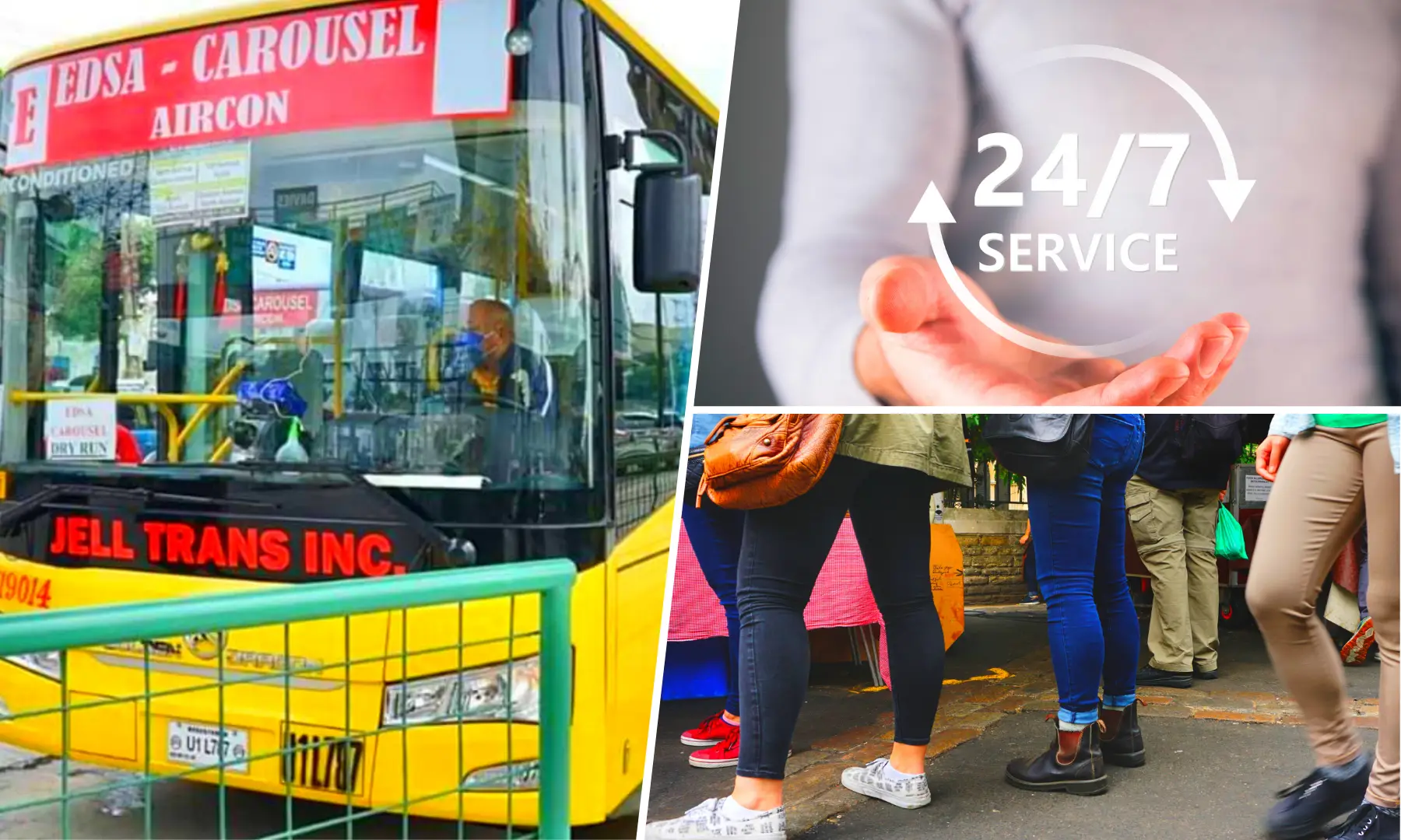 EDSA Carousel Bus Free Ride Starts a 247 Operation this December 1