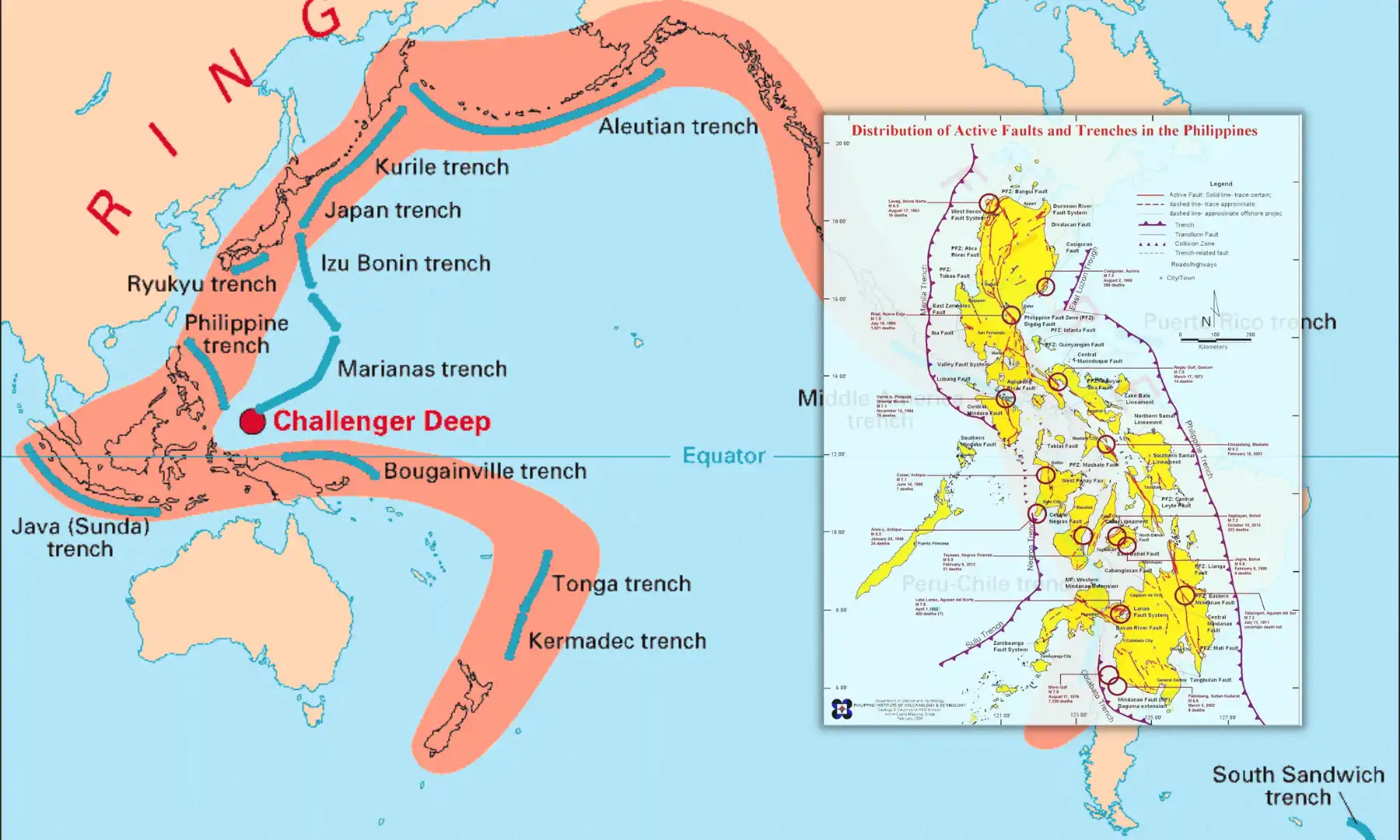 Map Of Active Fault Lines In The Philippines