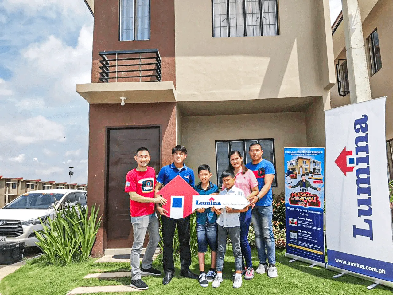 Fishball Vendor wins Lumina house and lot in ABS CBN TVplus Masaganang Pa Thank You Promo Year 2 min Affordable House and Lot