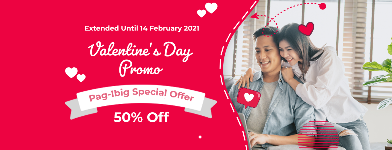 Pag-IBIG Promo Extended until Valentine's | Lumina Homes | Pag-ibig ...