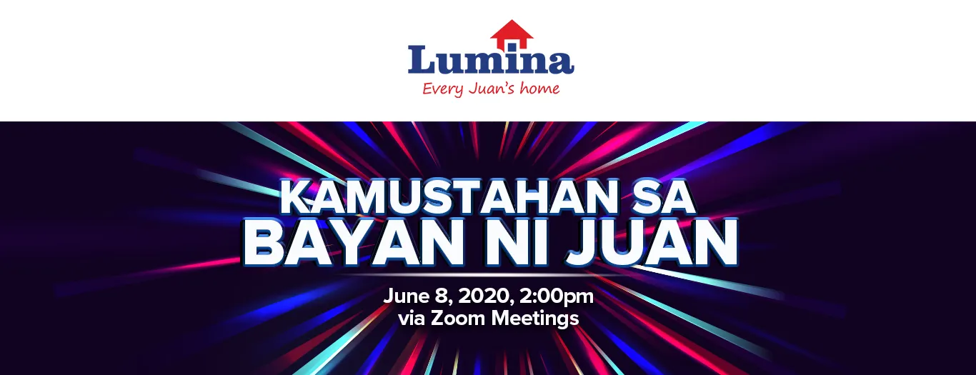 Lumina Homes Conducts 1st Nationwide Kumustahan sa Bayan ni Juan