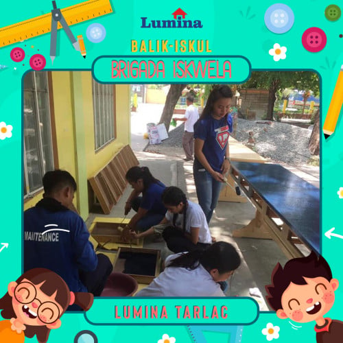 Lumina-Tarlac-participates-in-Brigada-Eskwela-2019-near-affordable-house-and-lot-for-sale-philippines-lumina-homes