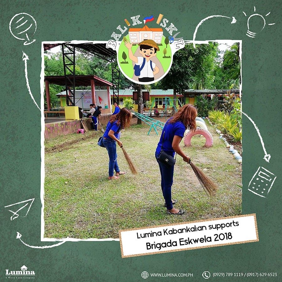 Lumina Kabankalan support Brigada Eskwela 2018