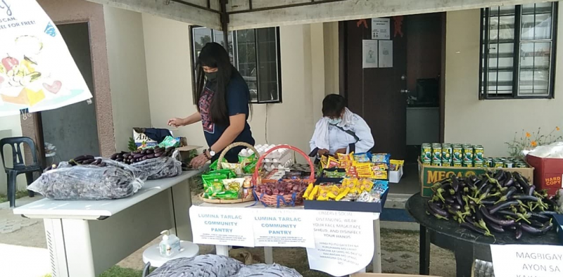 Lumina sets up community pantry in Lumina Tarlac House and Lot For Sale Philippines