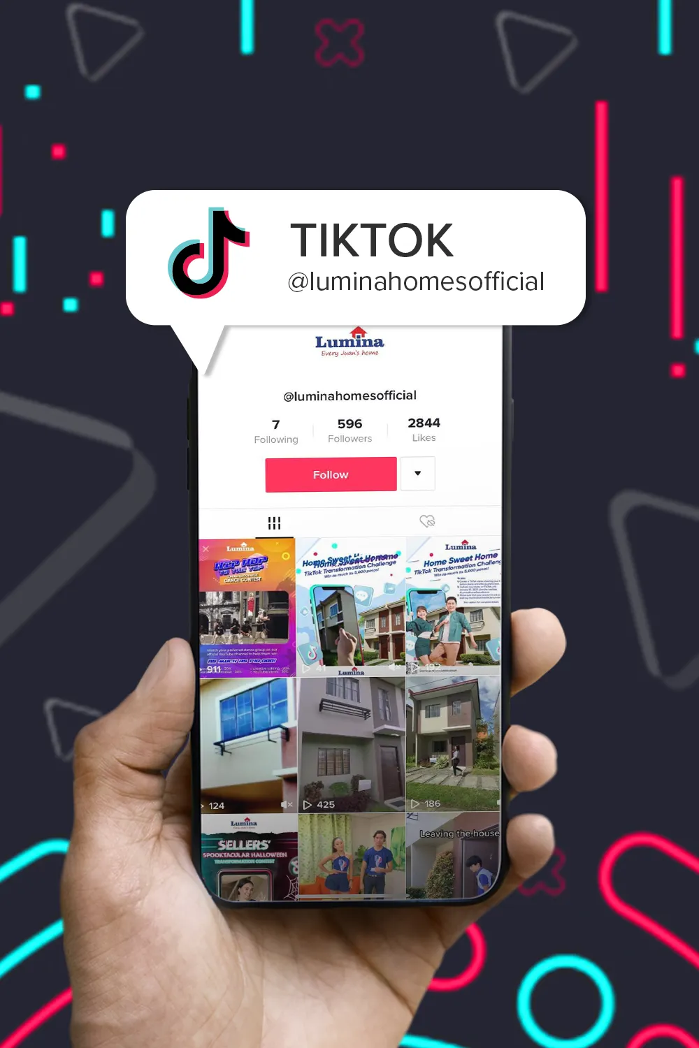 Be updated with Lumina Homes promo for buyer and follow @luminahomesofficial on Tiktok!