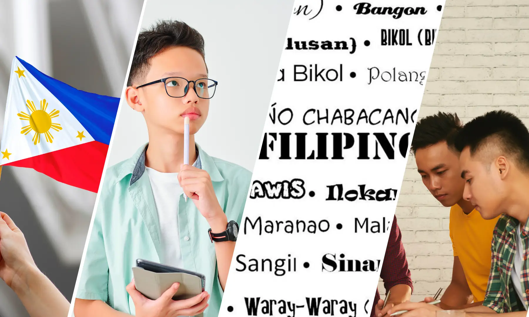 Why is Tagalog used as the national language of the Philippines